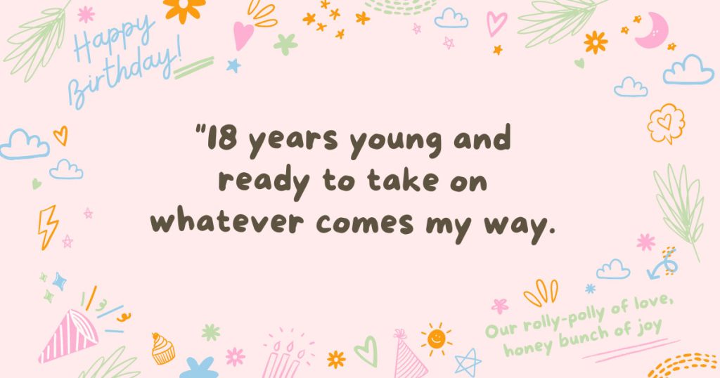 18th birthday quotes for boys