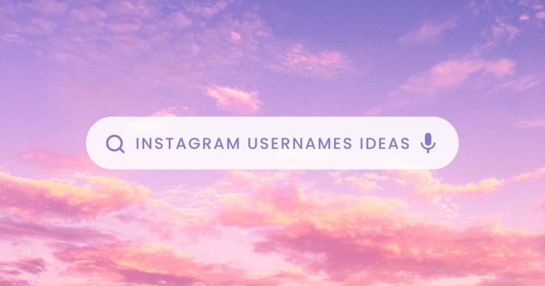 Instagram Usernames Ideas