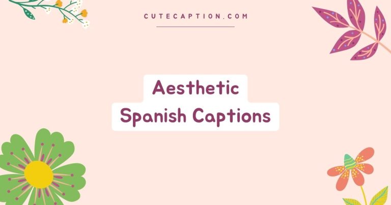 aesthetic spanish instagram captions