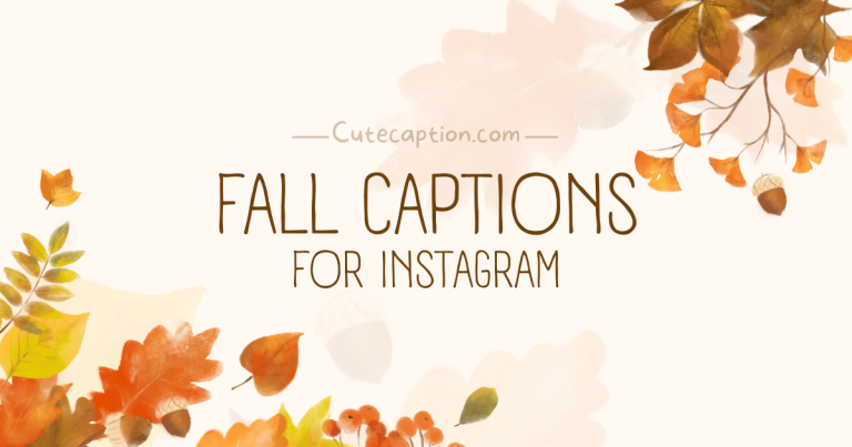 fall captions for instagram