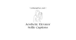 Aesthetic Elevator Selfie Captions