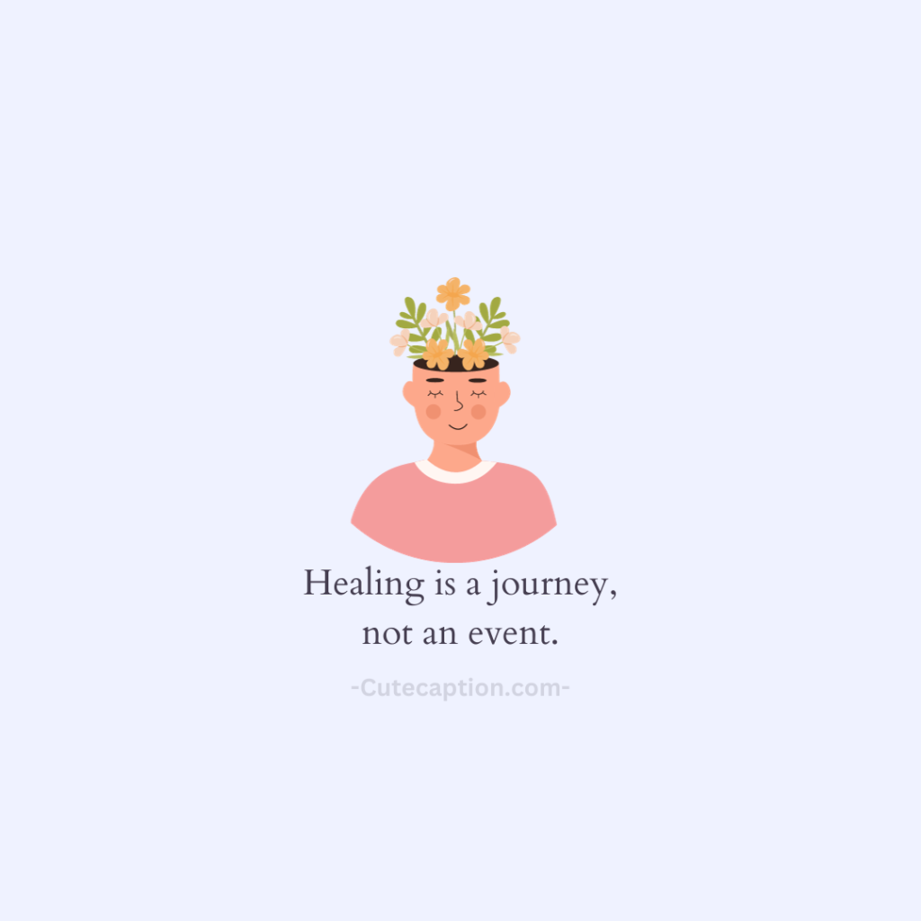 healing is a journey not an event moving on infographic