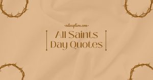 All Saints Day Quotes