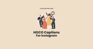 homecoming captions for Instagram
