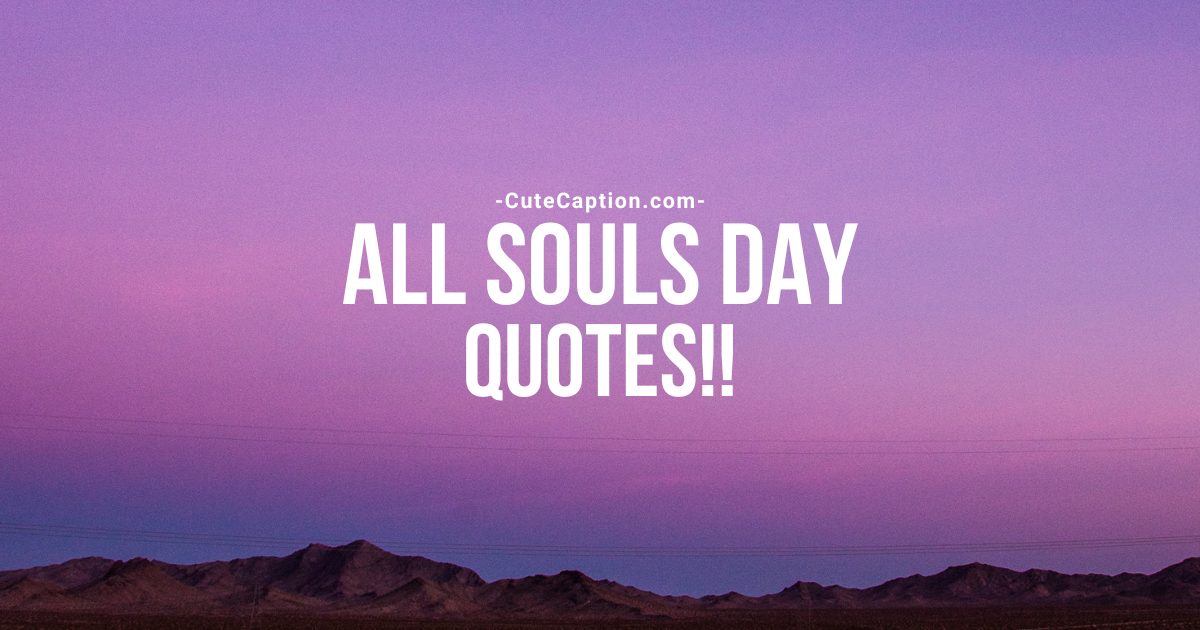 All Souls Day Quotes