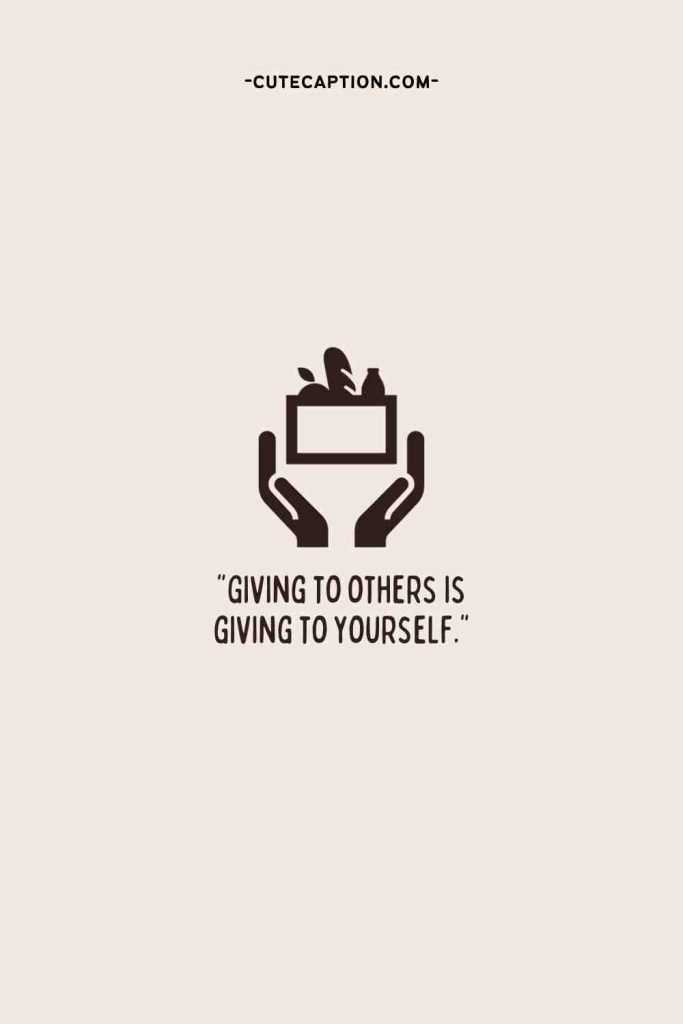 Quotes about Giving to Others