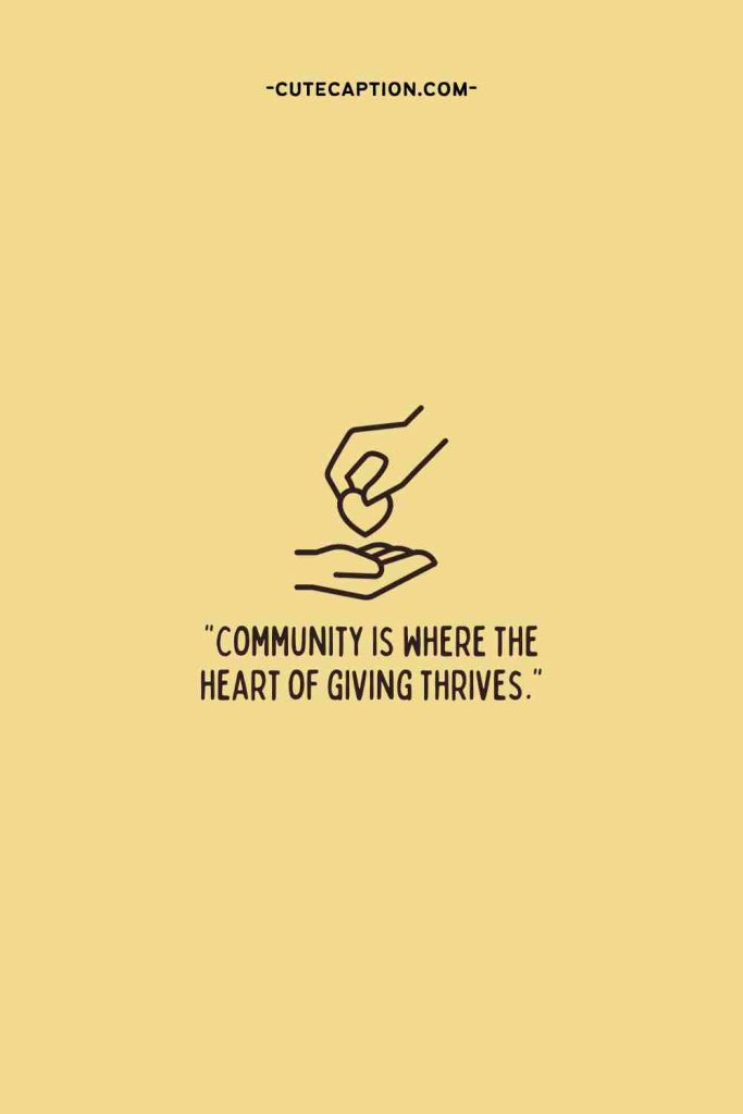 Quotes on Giving Back to the Community