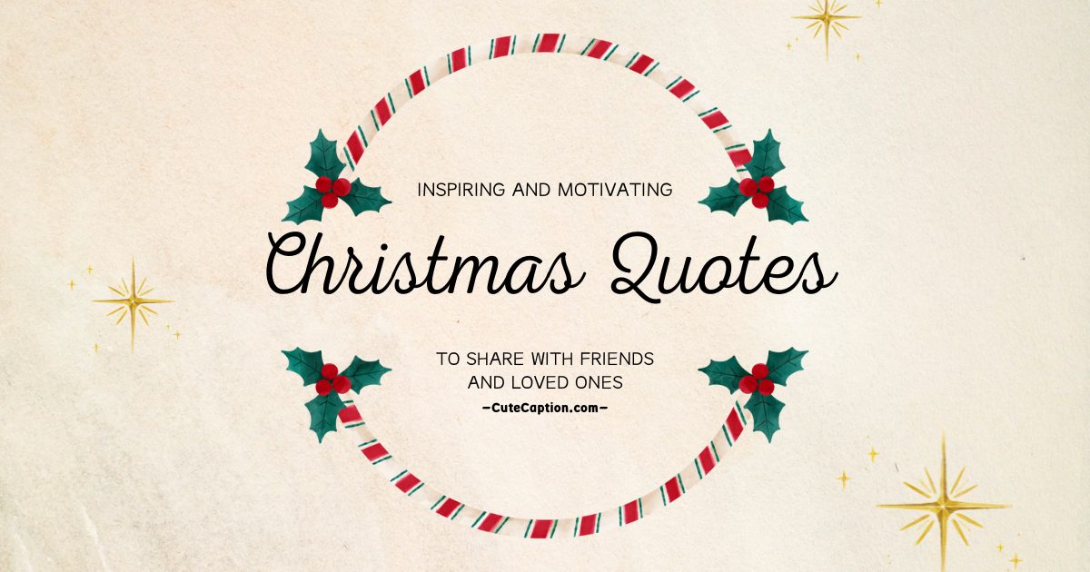 Inspirational Quotes for Christmas