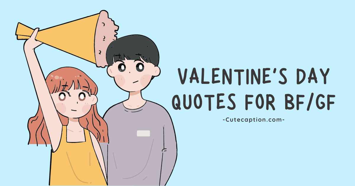 Valentine's Day Quotes for Girlfriend & Boyfriend