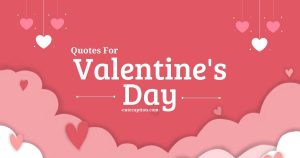 Our First Valentine's Day Quotes
